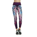 Wings Printed High Quality Yoga Pants Women Push Up Fitness Gym Sport Leggings Tight